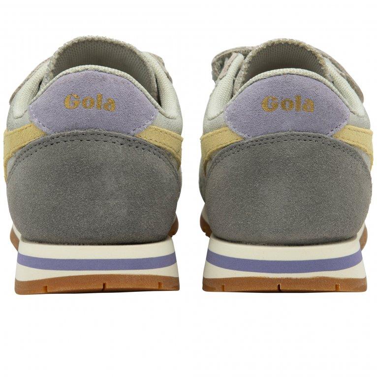 Charles Clinkard Gola Daytona Blaze Strap Girls Trainers