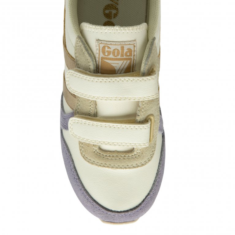 Charles Clinkard Gola Daytona Quadrant Strap Girls Trainers