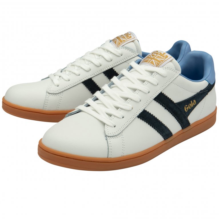 Charles Clinkard Gola Equipe II Leather Mens Trainers