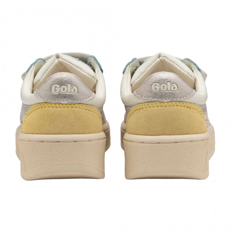 Charles Clinkard Gola Grandslam Quadrant Strap Girls Trainers