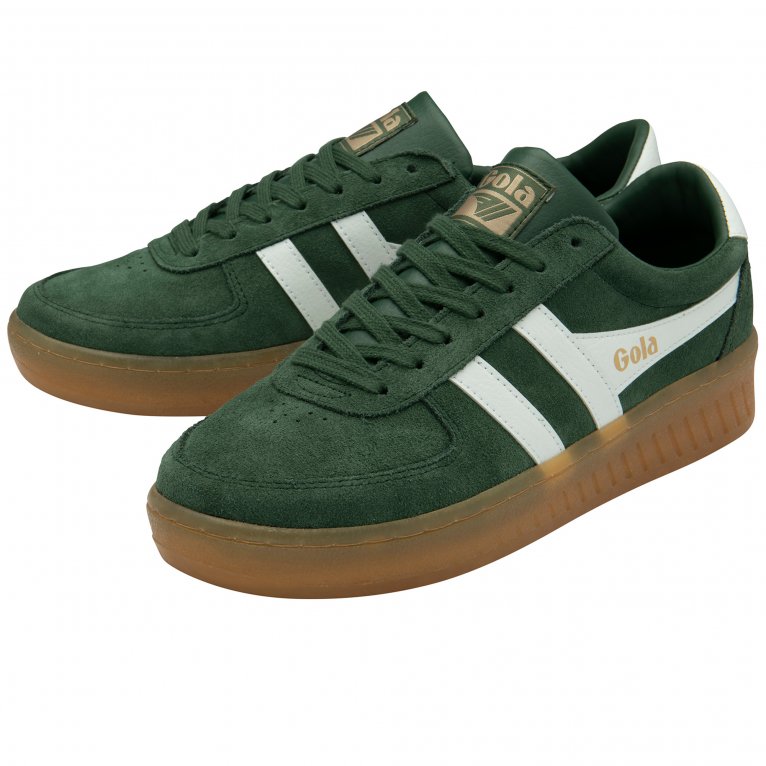 Charles Clinkard Gola Grandslam Suede Mens Trainers