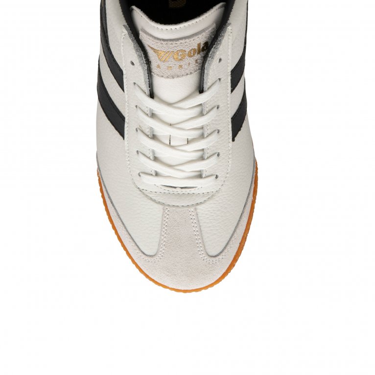 Charles Clinkard Gola Harrier Leather Mens Trainers