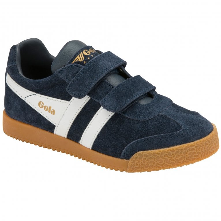 charles clinkard Gola Harrier Riptape Kids Trainers