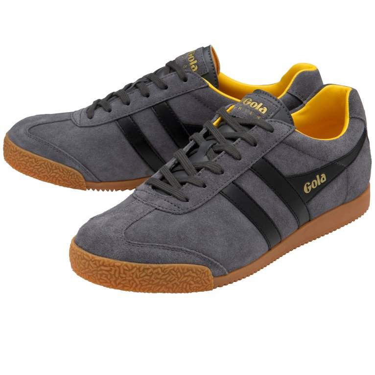 Charles Clinkard Gola Harrier Suede Mens Casual Trainers