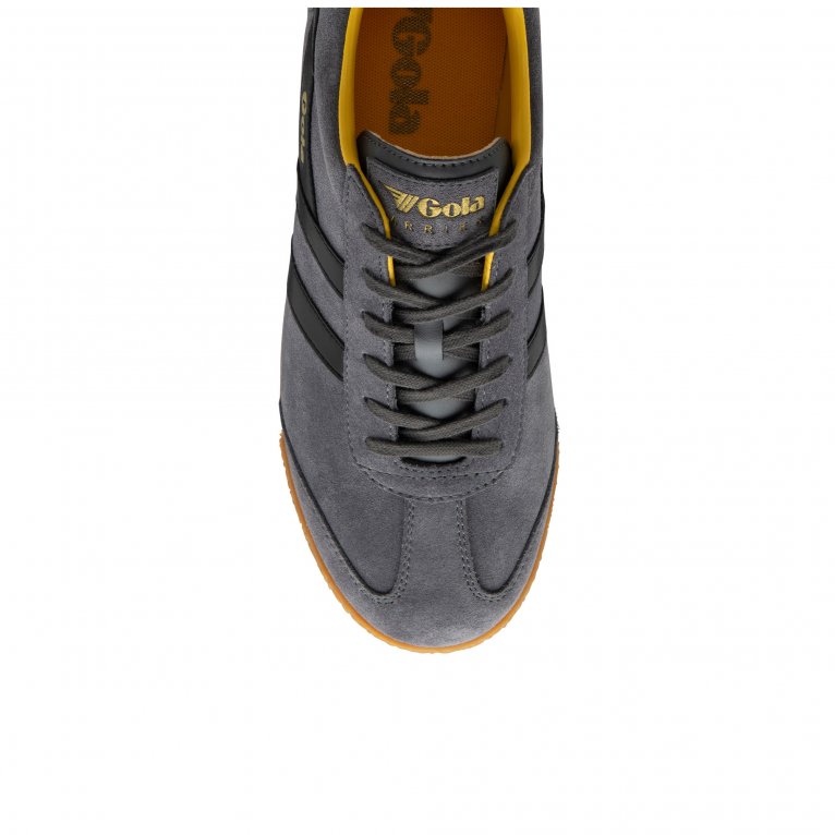 Charles Clinkard Gola Harrier Suede Mens Casual Trainers