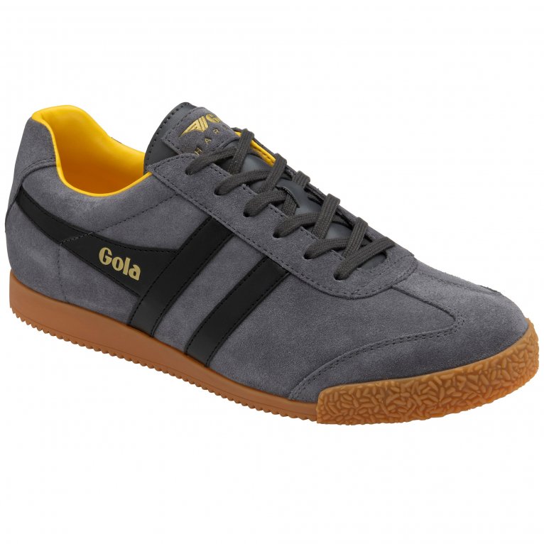 charles clinkard Gola Harrier Suede Mens Casual Trainers