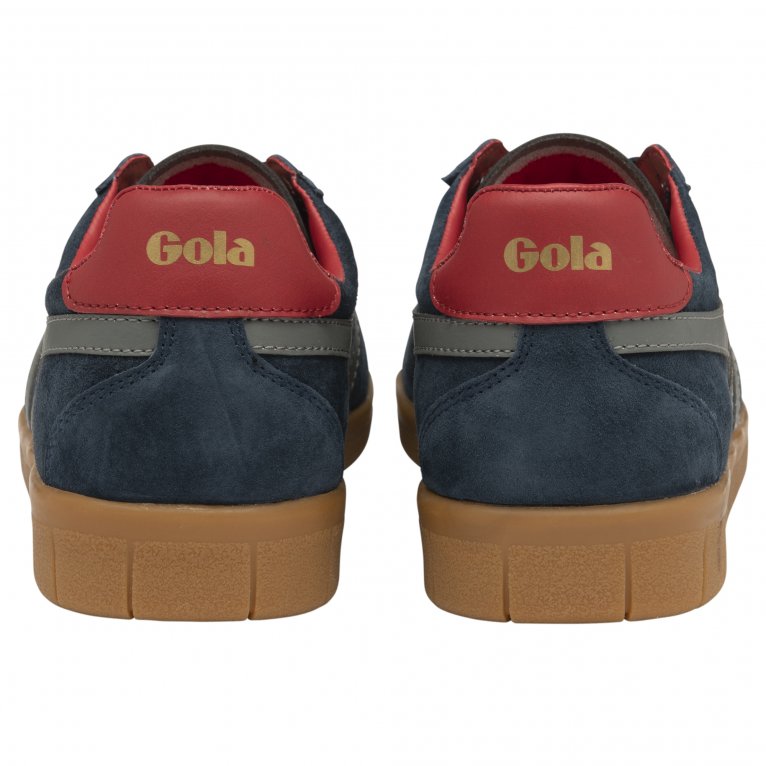 Charles Clinkard Gola Hurricane Suede Mens Trainers