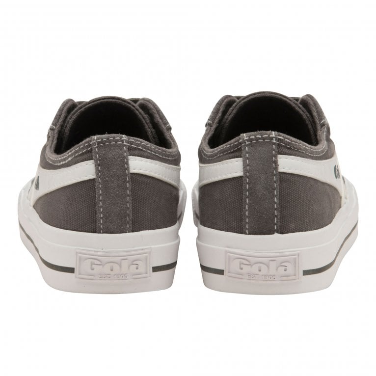 Charles Clinkard Gola Quota II Kids Canvas Trainers