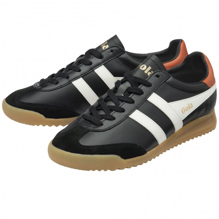 Charles Clinkard Gola Torpedo Leather Womens Trainers