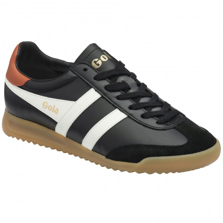 charles clinkard Gola Torpedo Leather Womens Trainers