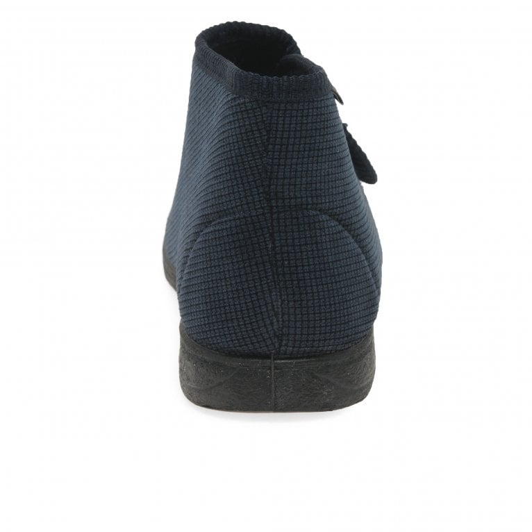 Charles Clinkard Goodyear Drake Mens Riptape Full Slippers