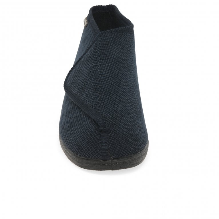 Charles Clinkard Goodyear Drake Mens Riptape Full Slippers