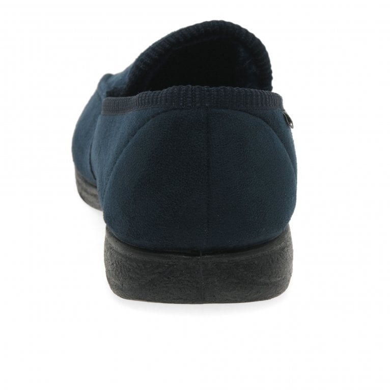 Charles Clinkard Goodyear Eden Mens Full Suede Feel Slippers