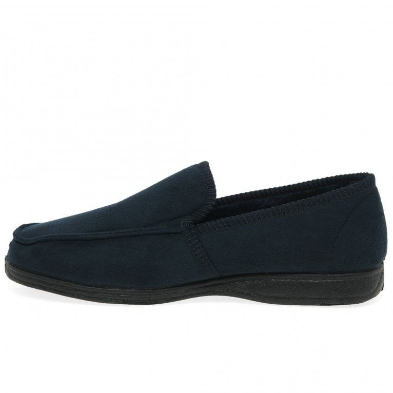 Charles Clinkard Goodyear Eden Mens Full Suede Feel Slippers