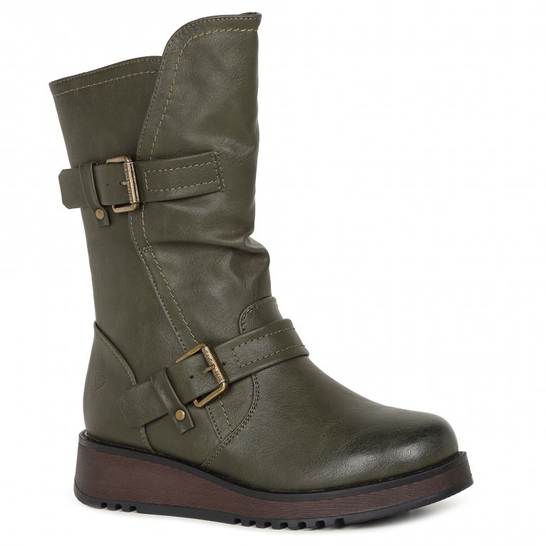 charles clinkard Heavenly Feet Hannah 4 Womens Calf Length Boots