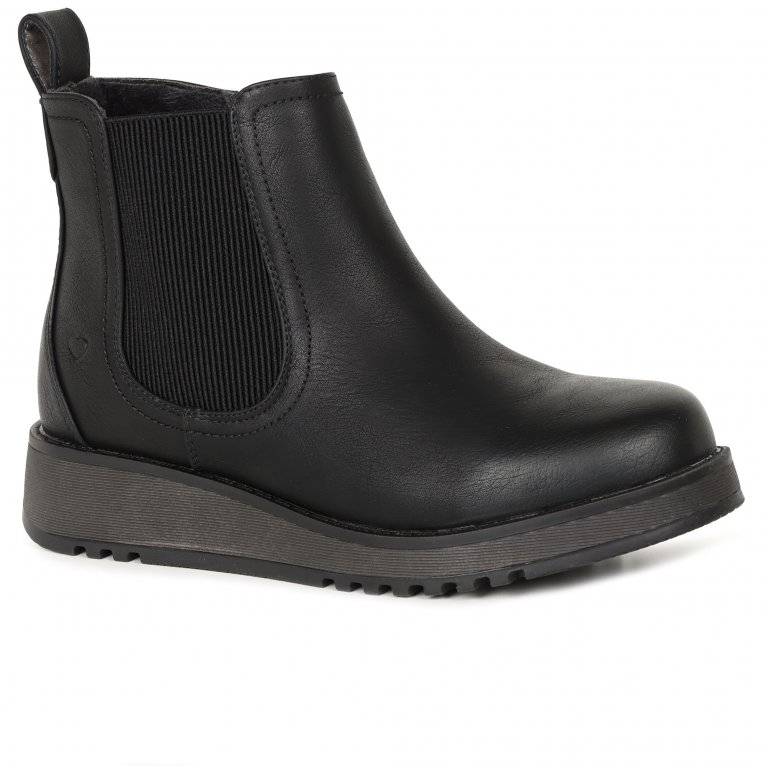 charles clinkard Heavenly Feet Rolo 2 Womens Chelsea Boots