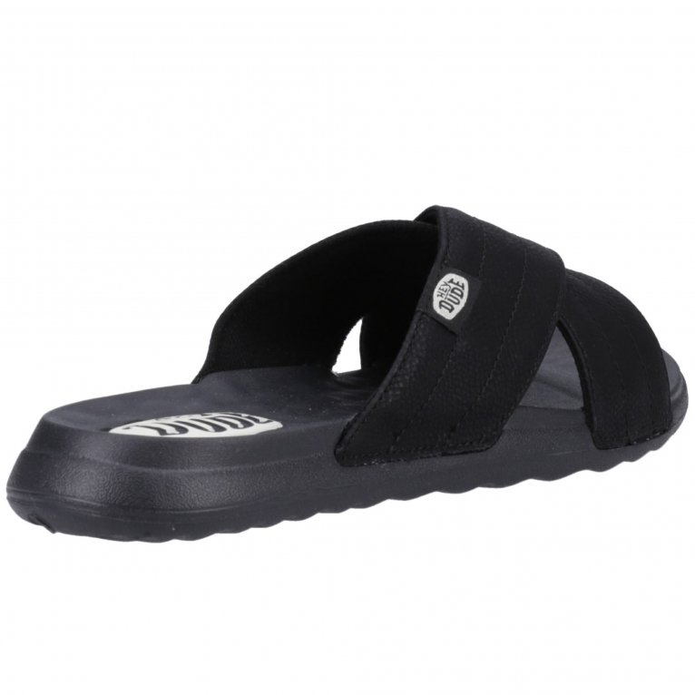 Charles Clinkard Hey Dude Christi Slide Distressed Womens Sandals