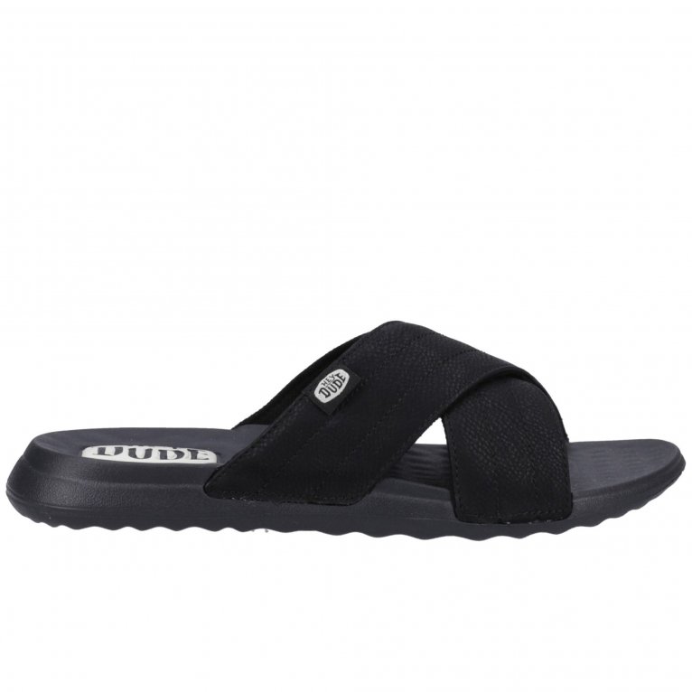Charles Clinkard Hey Dude Christi Slide Distressed Womens Sandals