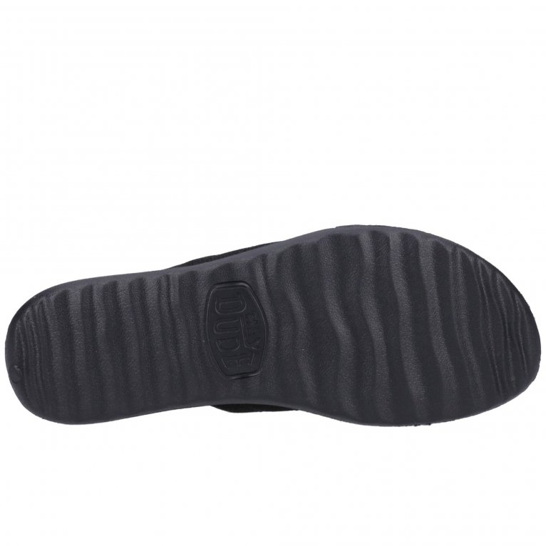 Charles Clinkard Hey Dude Christi Slide Distressed Womens Sandals