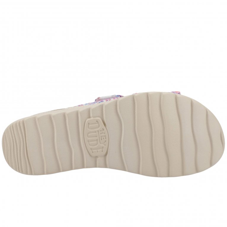 Charles Clinkard Hey Dude Delray Slide Surf Baja Womens Platform Sandals