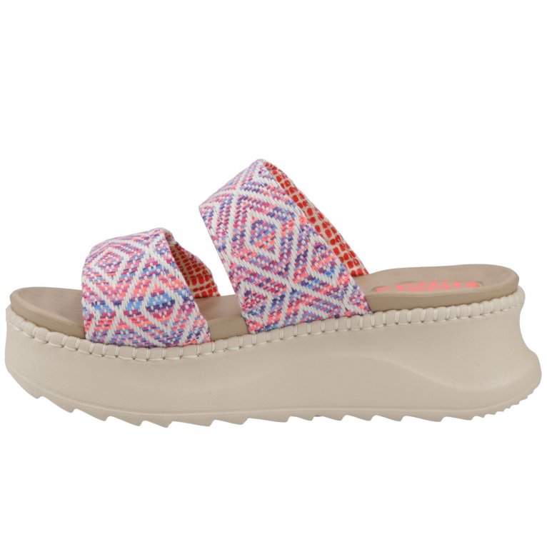Charles Clinkard Hey Dude Delray Slide Surf Baja Womens Platform Sandals