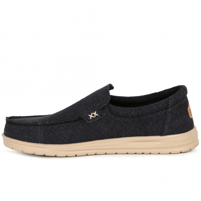 Charles Clinkard Hey Dude Mikka Jute Mens Canvas Shoes