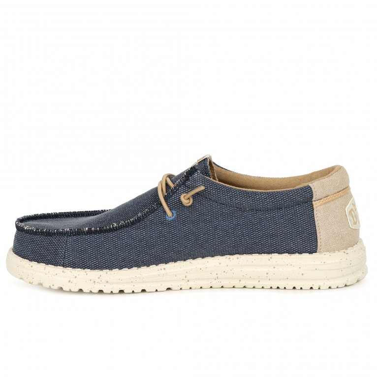 Charles Clinkard Hey Dude Wally Coastline Jute Mens Canvas Shoes