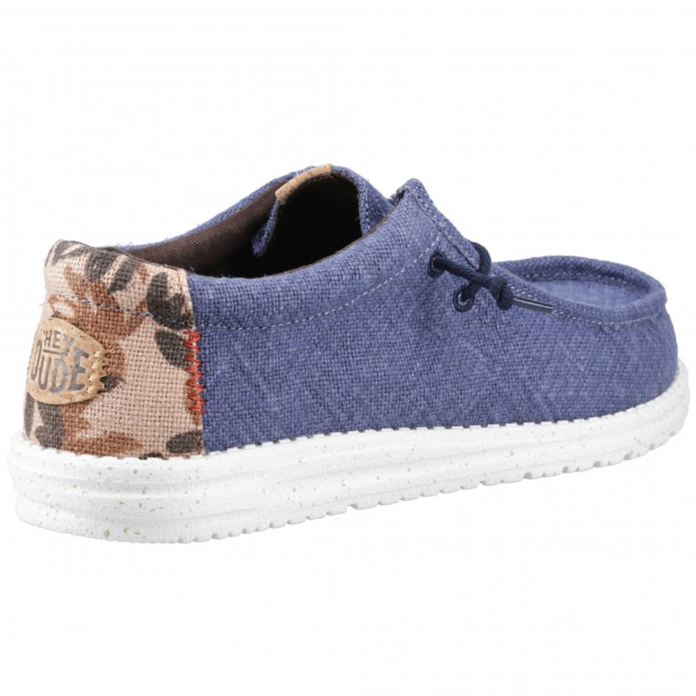 Charles Clinkard Hey Dude Wally Palm Jute Mens Shoes