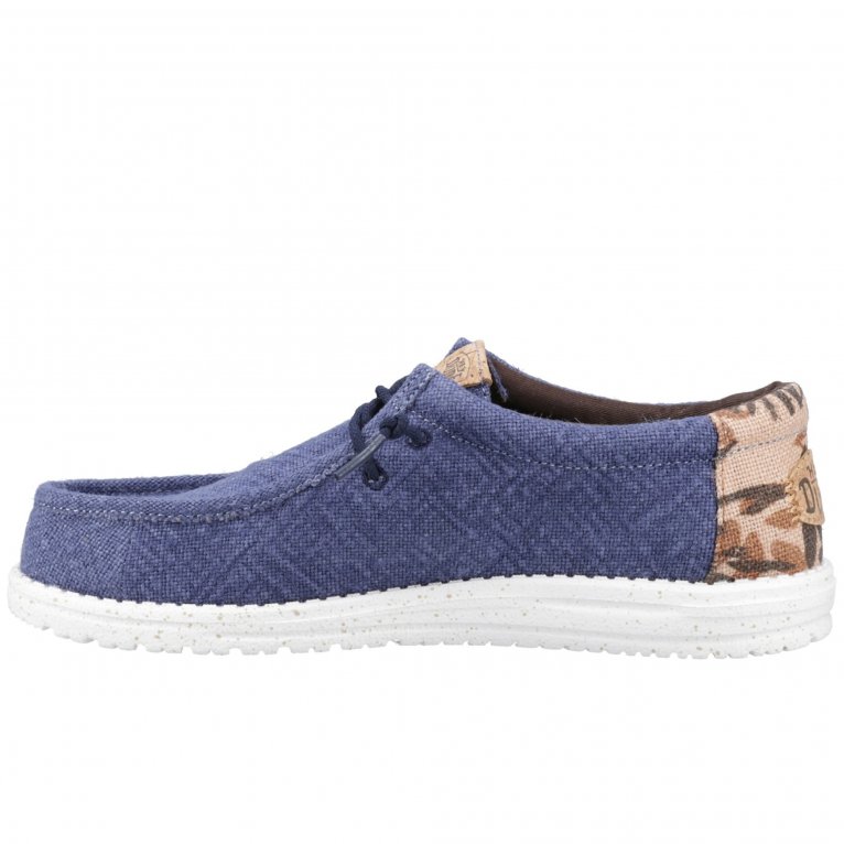 Charles Clinkard Hey Dude Wally Palm Jute Mens Shoes
