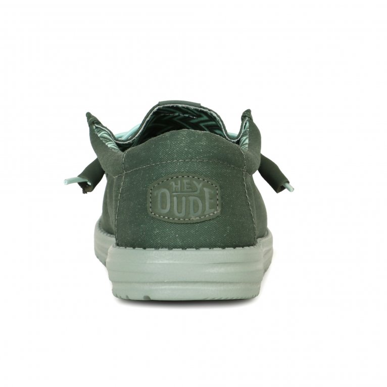 Charles Clinkard Hey Dude Wally Stretch Mens Canvas Shoes
