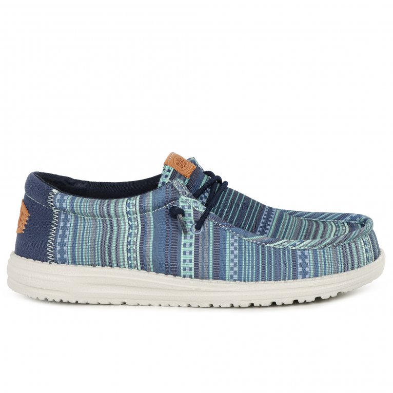 Charles Clinkard Hey Dude Wally Surf Shawl Mens Canvas Shoes