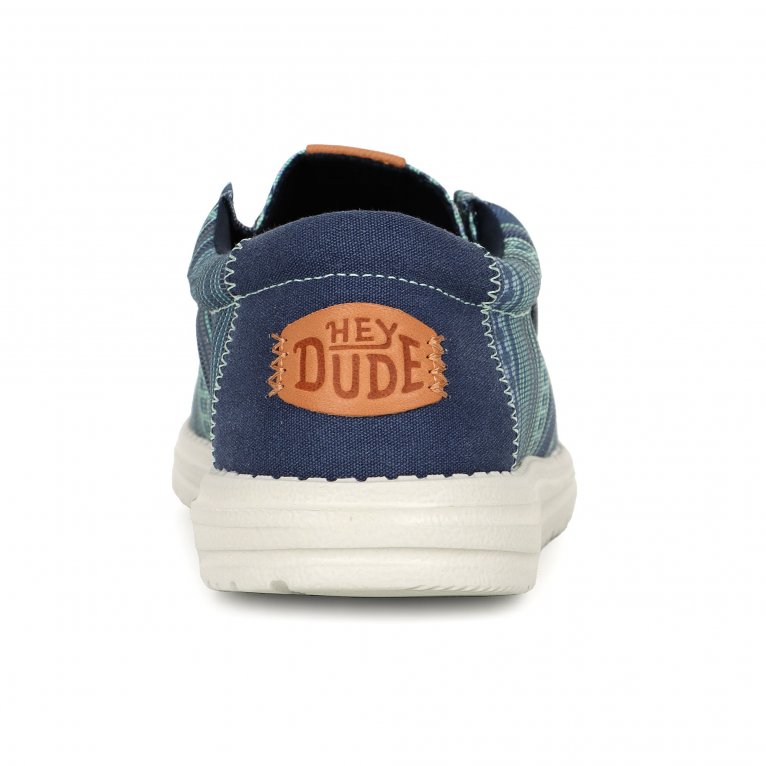 Charles Clinkard Hey Dude Wally Surf Shawl Mens Canvas Shoes
