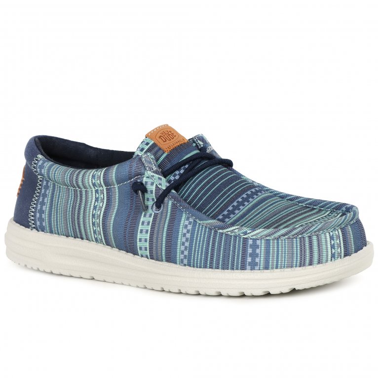 charles clinkard Hey Dude Wally Surf Shawl Mens Canvas Shoes