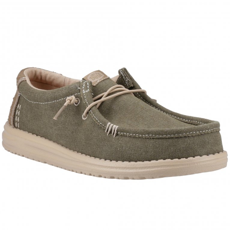 charles clinkard Hey Dude Wally Workwear Mens Shoes