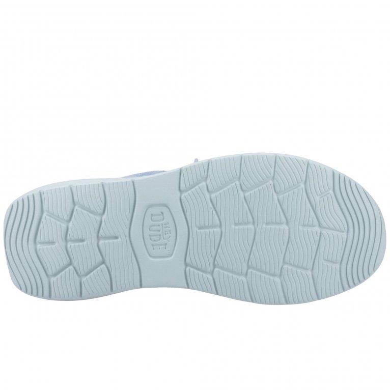 Charles Clinkard Hey Dude Wendy Comf Suede Womens Shoes