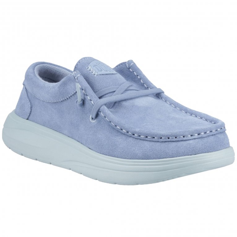 charles clinkard Hey Dude Wendy Comf Suede Womens Shoes