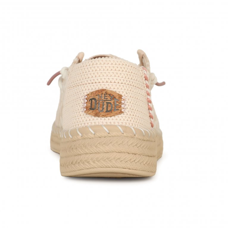 Charles Clinkard Hey Dude Wendy Esp Retro Palm Canvas Shoes