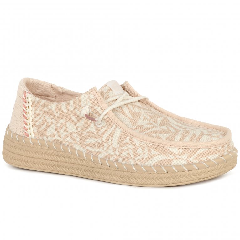 charles clinkard Hey Dude Wendy Esp Retro Palm Canvas Shoes