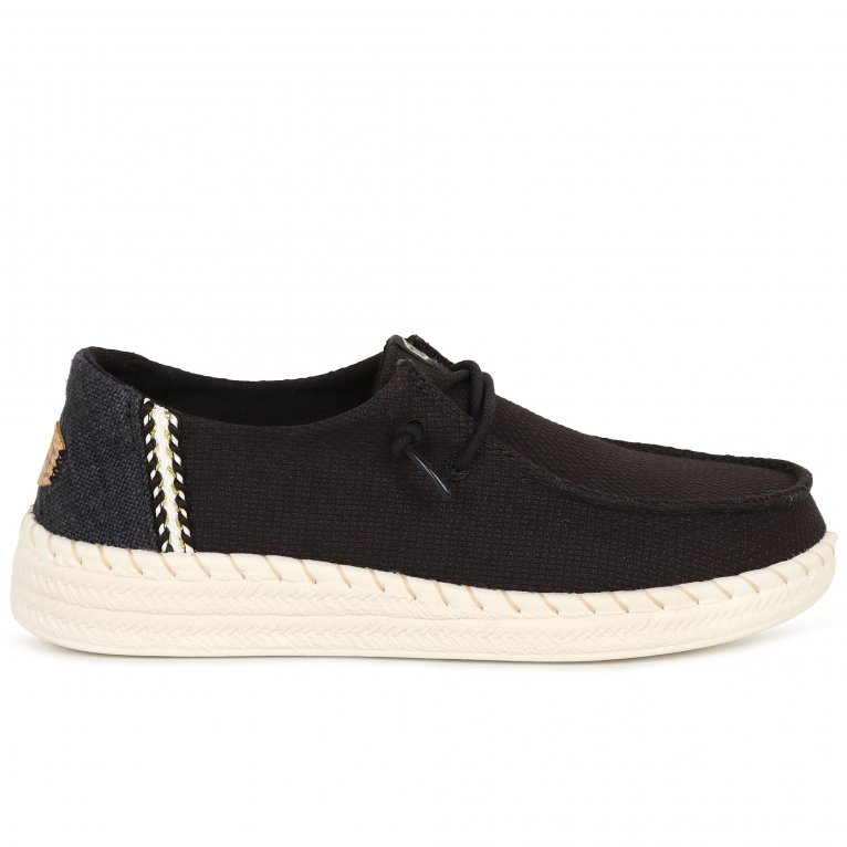 Charles Clinkard Hey Dude Wendy Esparille Woven Womens Canvas Shoes