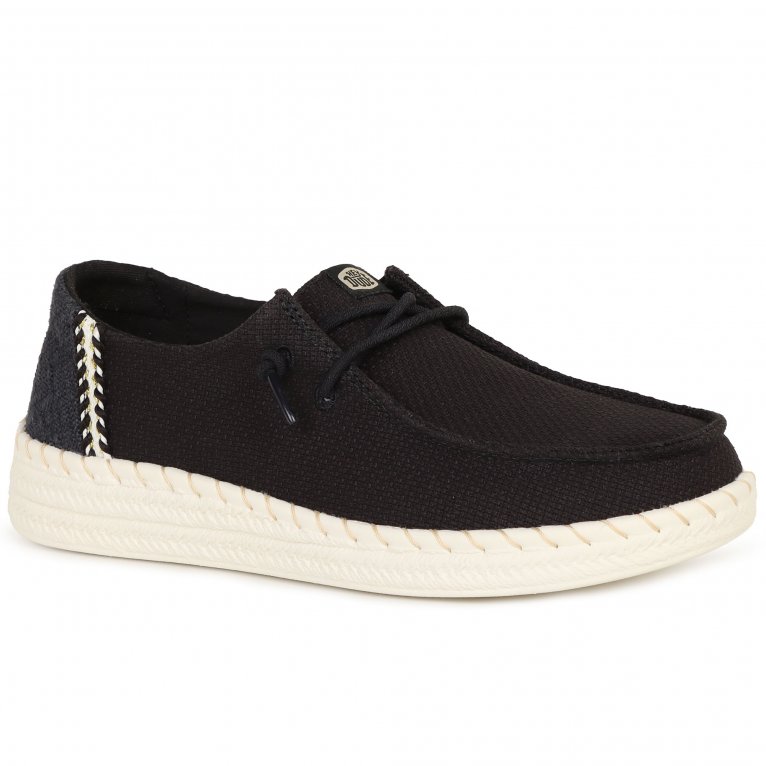 charles clinkard Hey Dude Wendy Esparille Woven Womens Canvas Shoes