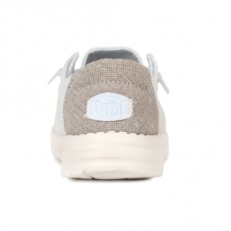 Charles Clinkard Hey Dude Wendy Eyelet Lace Womens Canvas Shoes