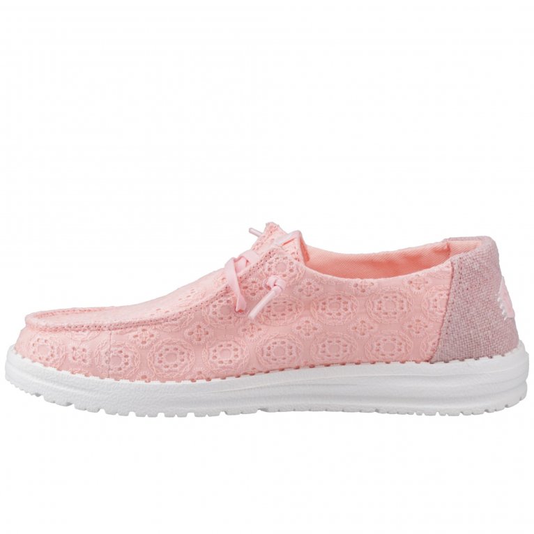 Charles Clinkard Hey Dude Wendy Eyelet Lace Womens Shoes