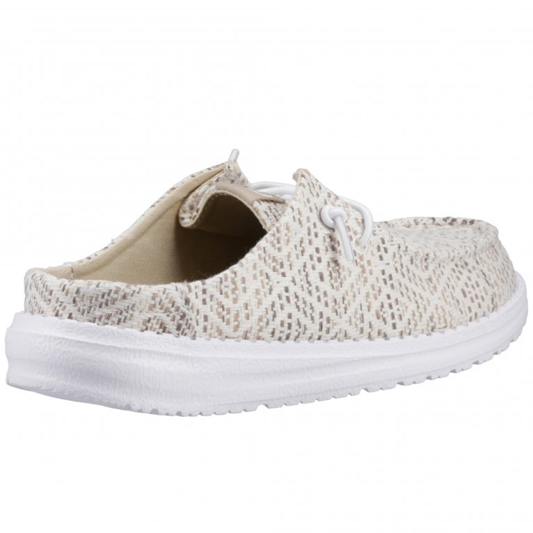 Charles Clinkard Hey Dude Wendy Slip Surf Baja Womens Mules