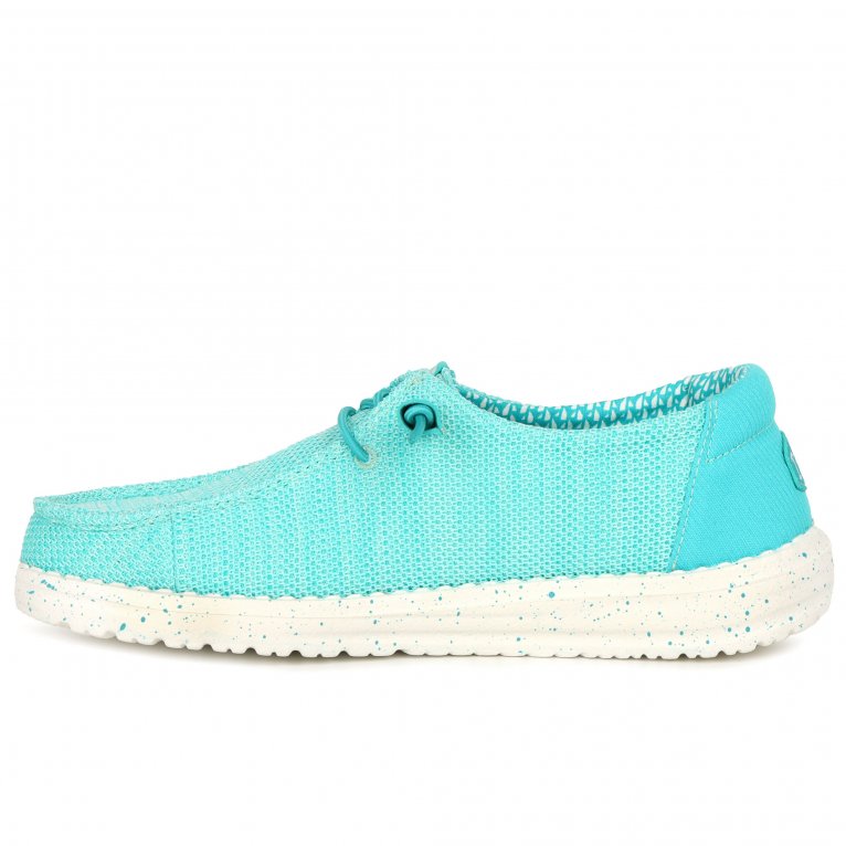 Charles Clinkard Hey Dude Wendy Stretch Sox Womens Canvas Shoes
