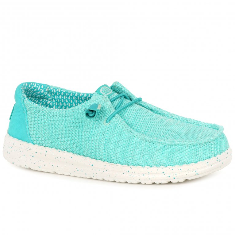 charles clinkard Hey Dude Wendy Stretch Sox Womens Canvas Shoes