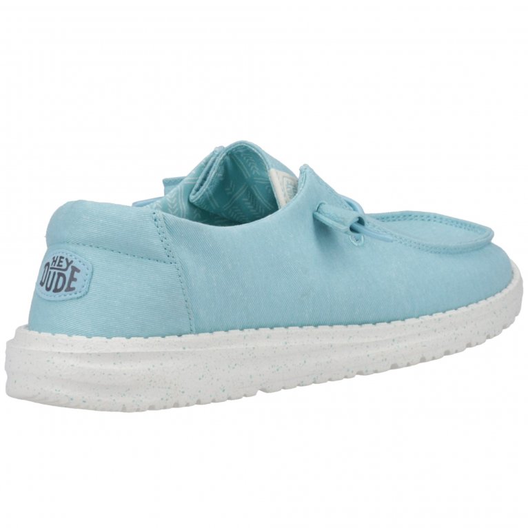 Charles Clinkard Hey Dude Wendy Womens Canvas Shoes