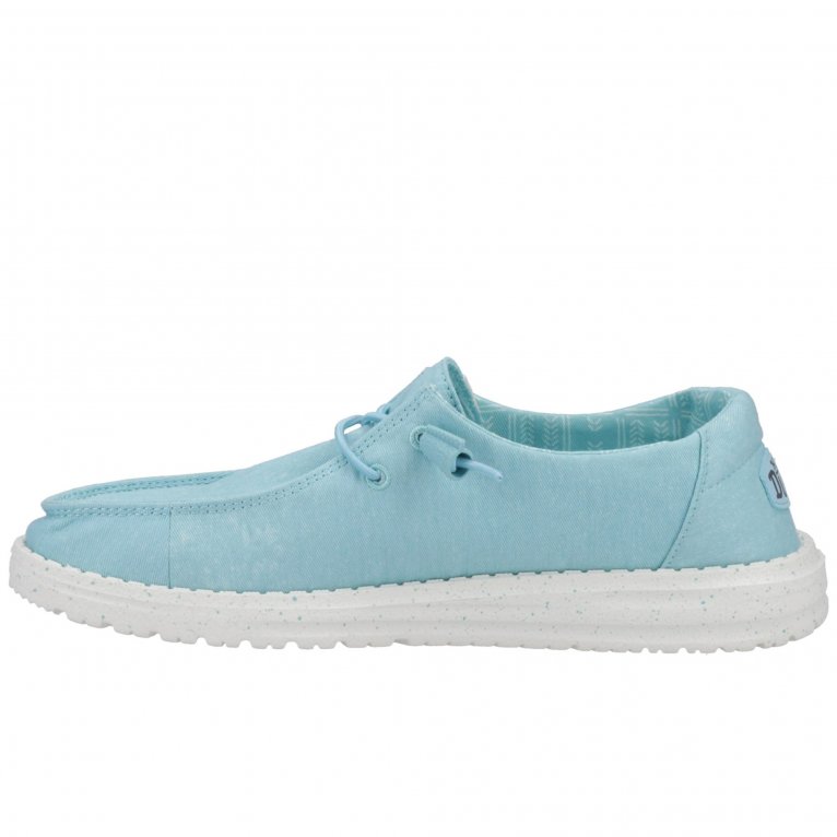 Charles Clinkard Hey Dude Wendy Womens Canvas Shoes