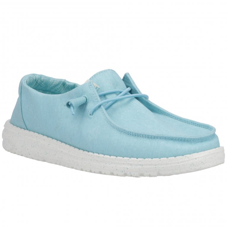 charles clinkard Hey Dude Wendy Womens Canvas Shoes