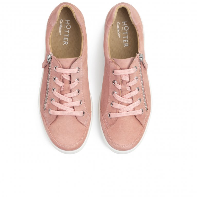 Charles Clinkard Hotter Chase II Womens Wide Fit Casual Trainers