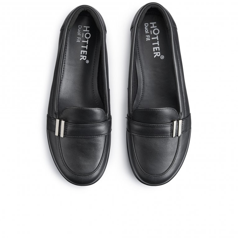 Charles Clinkard Hotter Clay Womens Extra Wide Loafers